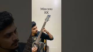 O Meri Jaan | KK | Guitar-keyboards | Shubham Srivastava #shorts #keyboard #guitarlesson #tribute