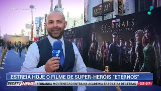 Elenco de Eternos faz festa em Hollywood