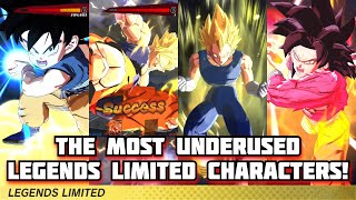 The Most Underused Legends Limited Characters In Dragon Ball Legends