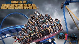 Six Flags Great America's 2025 Record-Breaking Dive Coaster Wrath of Rakshasa