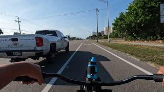 Bike Along with Me Northbound on Highway A1A Part 1