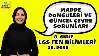 Madde Döngüleri ve Güncel Çevre Sorunları Soru Çözümleri | 2021 LGS Fen Bilimleri Konu Anlatımları