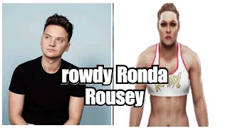 how to draw Ronda Rousey with pen (during her championship reign)!!