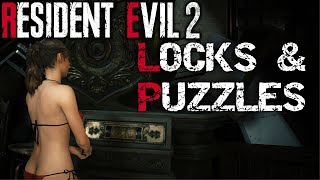 Resident Evil 2 - Locks and Puzzle Combinations