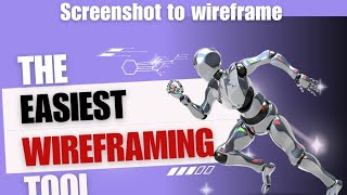 Convert screenshot to wireframes with one click using AI #visily