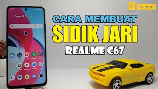 Cara Membuat Sidik Jari Realme C67! | Aktifkan Fingerprint Realme C67