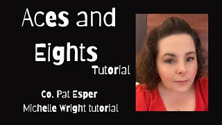 Aces and eights line dance tutorial Intermediate choreography by Pat Esper