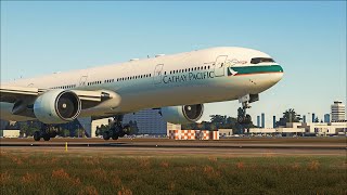 777-300ER Landing | MSFS 2020