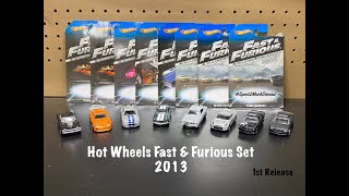 2013 Hot Wheels Fast And Furious Series Set | Diecast Unboxing | 1st Release | Supra R34