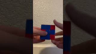 Flag of Norway on a Rubik’s Cube 🇳🇴