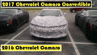 2016 Chevrolet Camaro & 2017 Chevrolet Camaro Convertible, spied both in Tennessee