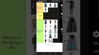 Doctor Who | 2021 Figure range tier list