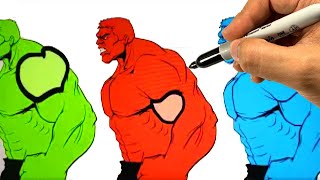 TRY THIS! DRAW ARMS BETTER ( feat The HULK)