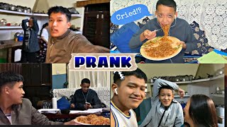 DID HE CRIED??PRANK🤣!!//IGNORING PRANK @ptkdrawz7731