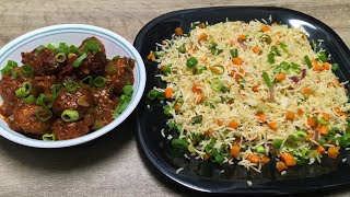 lunch combo | vegetable fried rice | cabbage manchurian recipe | Indo- chinese recipe | restaurant