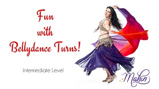 Belly Dance Turning Combination