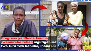 Progress ya Rhoda kuuma twamûrehe rehab nîgûtiganîria twana tûrîa twa kahuho, îhana ûû