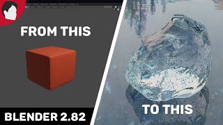 Making Of Ice | Blender 2.82a | Timelapse