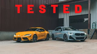 2022 BMW 230i vs. 2022 Toyota GR Supra 2.0 - TESTED