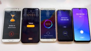 Timer ON / Alarm Clock Samsung S3 A50 Honor 7c Redmi A01 Galaxy Samsung A50