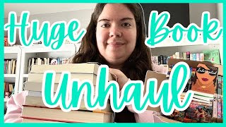 🍁 Our (Biggest) Book Unhaul Yet! 📚 Donating books we've read & won't read to declutter & make space!