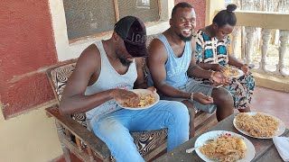 African Village Life  #cooking Authentic Swahili Chicken Pilau