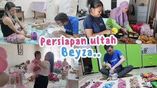 KAKAK IPAR SAMPAI CEDERA KAKI MEMPERSIAPKAN ULANG TAHUN BEYZA :(