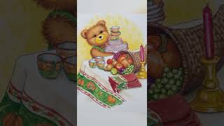 Corduroy's Thanksgiving, Corduroy Gets Ready To Celebrate Thanksgiving With His Friends😊🧸🥧#corduroy