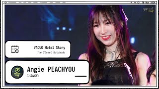 241110 Angie PEACHYOU - CHANGE! - VACUO Hotel Story The Street Ratchada 4k Fancam