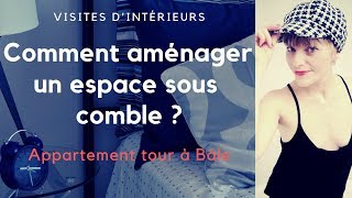 COMMENT AMÉNAGER DES COMBLES : visite d'un appartement à Bâle