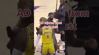 AD out indefinitely with asthma #lakers #nba #lebron #hoops #basketball #buckets