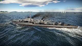 Warthunder Naval German Z-20 Destroyer Arcade Battle