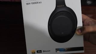 Sony wh-1000xm3 Unboxing