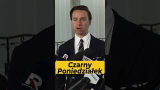 Czarny Poniedziałek rządów Donalda Tuska! Krzysztof Bosak #shorts