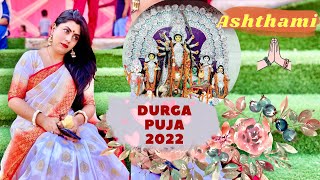 Durga Puja celebrations 22 || Maha Durga Ashthami || Rituals