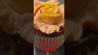 No nozzel cup cake decoration #cupcake