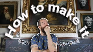 How to Make it as a Visual Artist. Know Yourself! Cesar Santos vlog 049