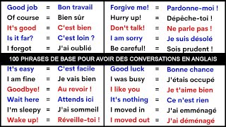 200 PHRASES DE BASE LES PLUS UTILISÉES POUR LES DÉBUTANTS