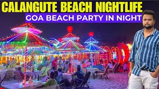 Calangute Beach Goa | Goa Beach Party | Goa Vlog | GOA CALANGUT BEACH { Hindi } #vlog #goabeach #goa