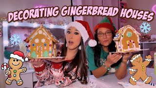 DECORATING GINGERBREAD HOUSES 2022 | funny stories, deep talks, & Q&A