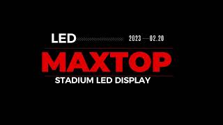 3840hz P5 stadium LED display - Maxtop LED display