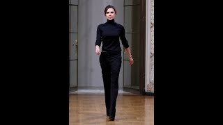 Victoria Beckham Wore a Surprisingly Simple Look to Present Her Fall Collection