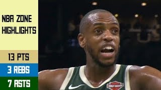 Khris Middleton Highlights vs Celtics SRG4 - 13 Pts, 3 Rebs, 7 Asts (06.05.19)