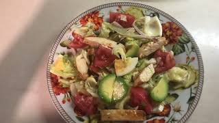 🥑Найсмачніший салат,який я їла!Салат з авокадо і куркою! 🥑 The tastiest salad I've ever eaten!