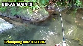 Pelampung ngetrik joran auto melengkung SensasionaL !!!