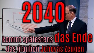 Jehovas Zeugen lehren: 2040 kommt spätestens das Ende! Ausschnitte aus offiziellen Videos