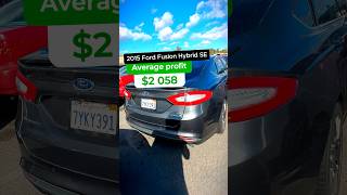 Ford Fusion Hybrid on the auction | Price, profit, problems #fordfusionhybrid #fordfusionhybridse