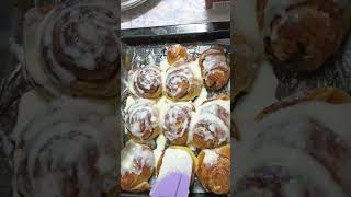 Cinnamon Rolls/ Cinnamon buns #bakingathome #kitchen #weekendactivities #kidsfavourite #baking