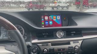 2018 Lexus ES 350 Wireless CarPlay on Factory Radio