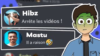 J'envoie mes vidéos à des Youtubeurs, ils les jugent